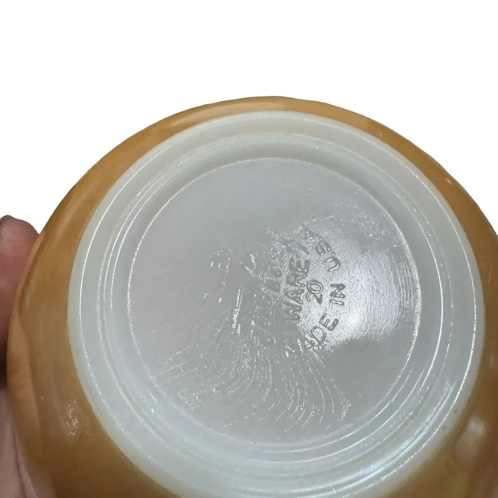 anchor hocking fire king peach lustre small bowls set‎ of 6